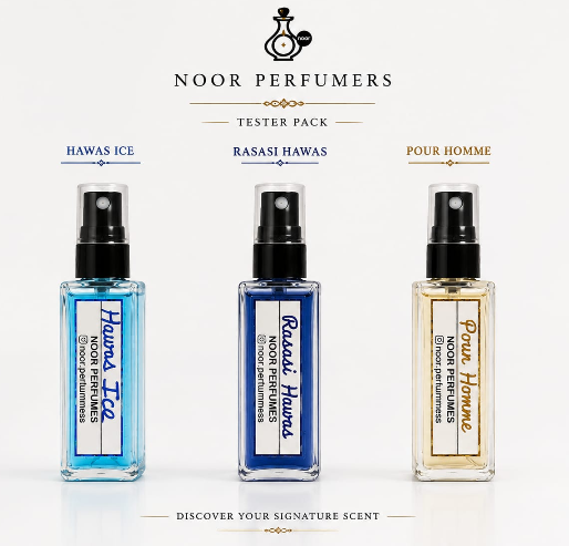 3 Perfume TESTER COMBO